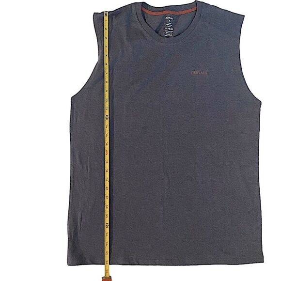 Desplato Mens Size XL Sleeveless T-shirt Pullover Athletic Workout Athleisure - Picture 5 of 7
